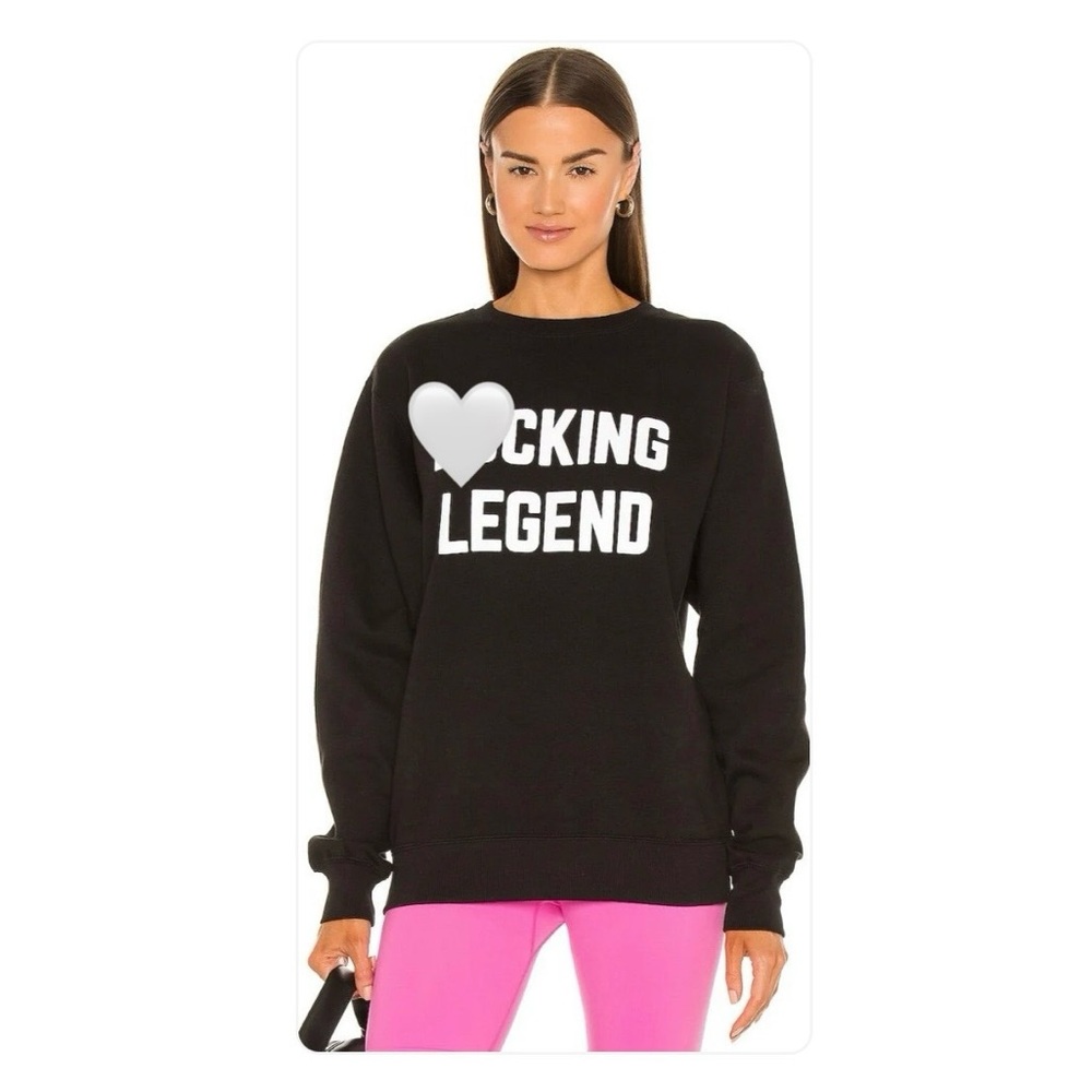 REVOLVE Black Graphic Women's Sweater - Brand: Departure